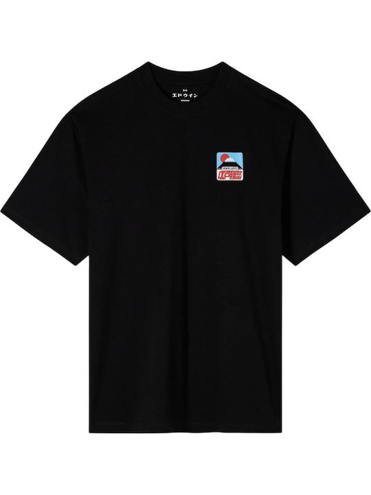 Edwin Sunset On Fuji San T-Shirt Schwarz