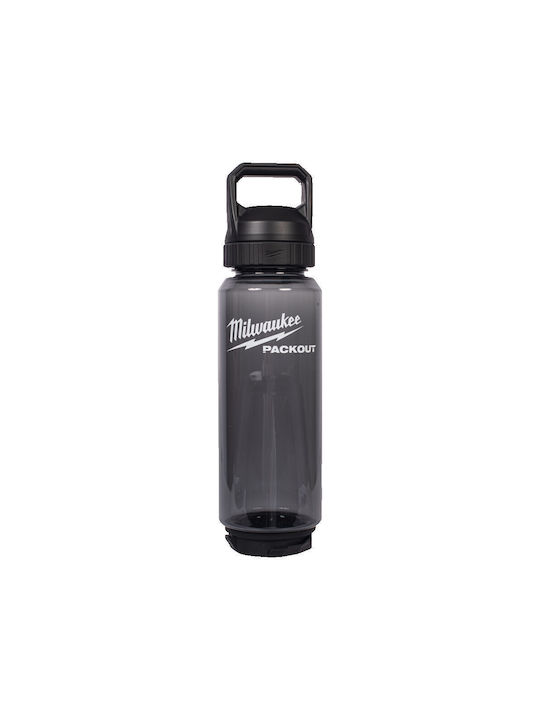 Milwaukee Packout Παγούρι Πλαστικό 1005ml Μαύρο