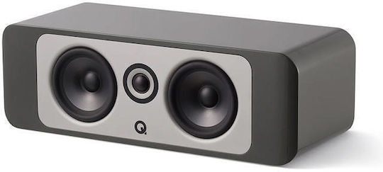 Q-Acoustics Пасивна Hi-Fi Централна Тонколона 150W П55xШ25.9xВ18.4см Сребриста