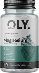 Oly Triple Magnesium 500mg 60 κάψουλες