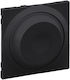 Seano Rotary Dimmer Plate Dark Grey