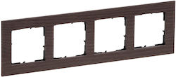 Seano Natura Frame 4 Positions Dark Oak
