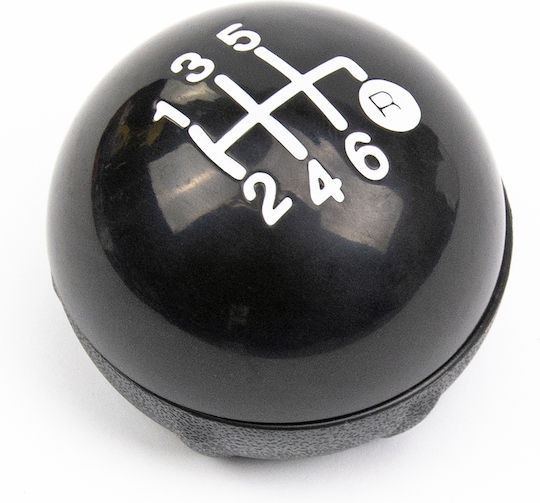 Buton schimbător viteze Gear pentru Fiat 500 Negru