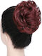 Extension in Dark Red Color Synthetic Hair