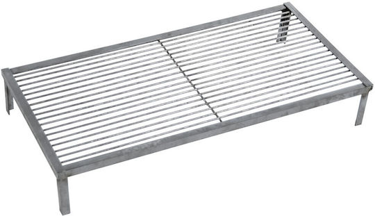 Lianos Μεταλλική Σχάρα Ψησίματος με Πόδια 120x40εκ.