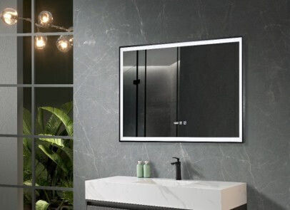 ACP 205491 Ορθογώνιος Led από Μέταλλο 100x60cm Μαύρος ACP 205491 Ορθογώνιος Led από Μέταλλο 100x60cm Μαύρος