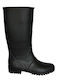 Pelma Non-Slip Work Wellies with Fur Black