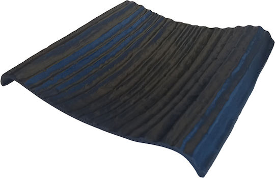 Galifas Metallic Decorative Platter Black 26x25.5x5cm