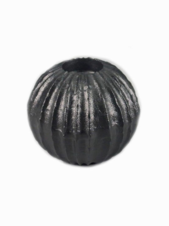 Galifas Candle Holder suitable for Tealights Metal in Black Color 10x8.5cm 1pcs