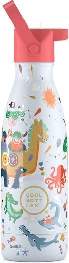 Cool Bottles Παιδικό Παγούρι Θερμός Ανοξείδωτο Brave Vikings 350ml (Διάφορα Σχέδια/Χρώματα)
