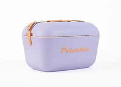 Polarbox Classic & Pop Style Portable Fridge 12lt Purple-Orange