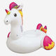 TnS Unicorn Inflatable Ride On for Sea Flamingo White 150x117cm