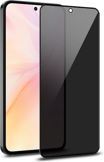 Full Glue Privacy Full Face Tempered Glass Μαύρο (Galaxy A36)