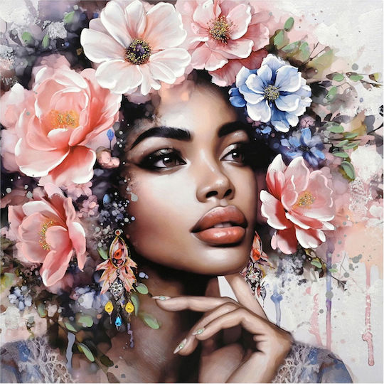 Pakketo Prima Painting on Canvas 100x100cm