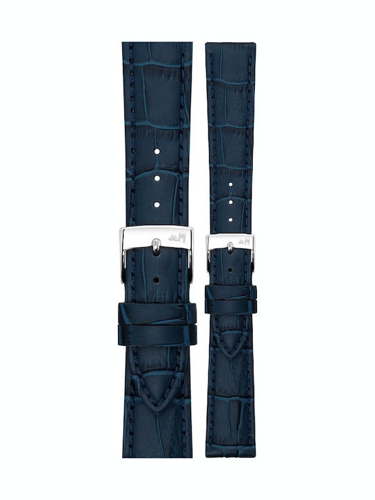 Morellato Bolle Leather Strap Blue