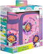 Gabby's Dollhouse Plastic Kids' Lunch Set 0.5lt Pink