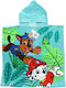 Paw Patrol Kids' Cotton Beach Poncho 55x110cm Ye18269 Mint