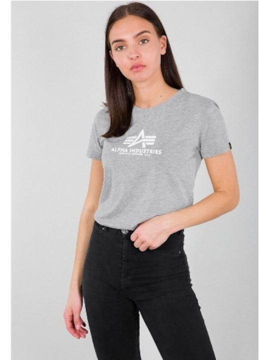 Alpha Industries Women's Blouse Heather Grey