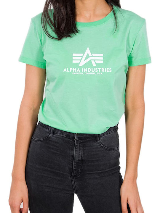 Alpha Industries Women's Blouse Pastel Mint