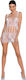 White Mesh Mini Dress Bs090 by Passion
