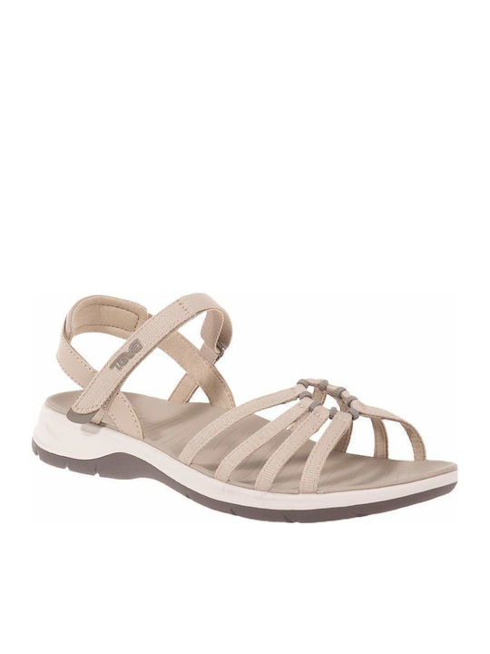Teva W Tirra Women's Flat Sandals Sporty in Beige Color 1166130