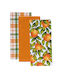 Kenko Towel in Orange Color 40x60cm 3pcs