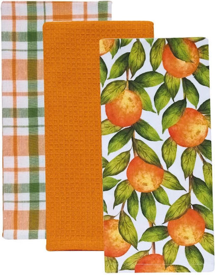 Kenko Towel in Orange Color 40x60cm 3pcs Kenko Towel in Orange Color 40x60cm 3pcs