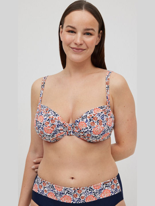 Bikinioberteile Mit Polsterung C Becher Blumen Muster