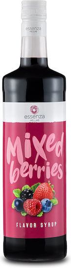 Essenza Syrup for Cocktails with Flavor Mixed Berries 1000ml