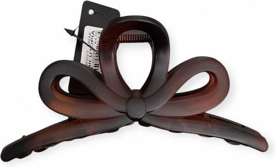 Γυναικειο Κλαμερ Μαλλιων 10736 Hairutopia 13cm Καφε