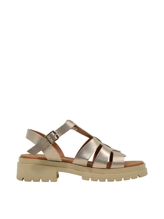 Ragazza Leather Women's Flat Sandals Sand