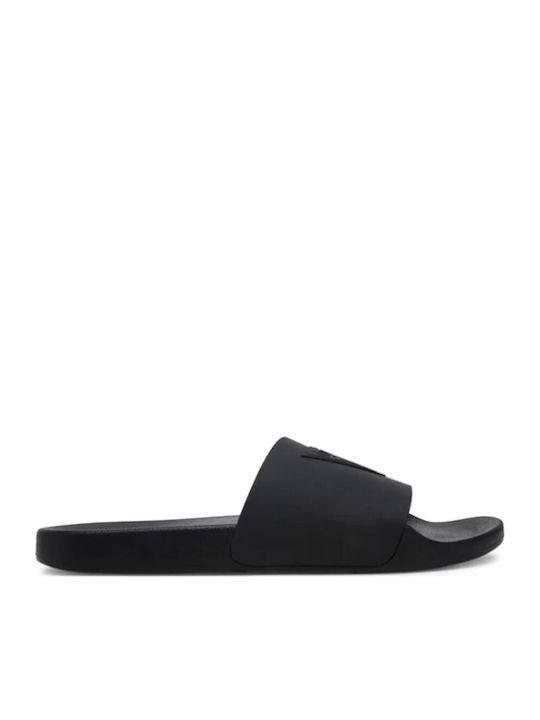 Guess Men's Black Slides