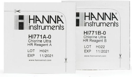 Hi771-25 Τεστ Ολικής Σκληρότητας Hanna Hc Reagents High Range