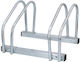Dresco Bicycle Parking Bar for 2 Bicycles Silver 5110253