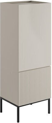 Büroaufbewahrungsschrank Lunole 102 aus MDF und Metall Kasmiri 50x42x140cm
