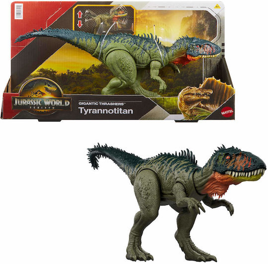 Action Figure Tyrannotitian Jurassic World Dinosaur 34.29cm.