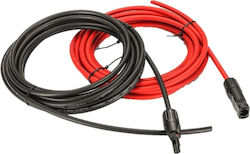 Solarkabel-Set Photovoltaik Rot Schwarz 4mm H1z2z2 K1 1kW 5m Solarkabel-Set Photovoltaik Rot Schwarz 4mm H1z2z2 K1 1kW 5m