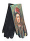 Дамски ръкавици Sequoia Frida Kahlo Един размер Червени
