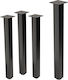 ML-Design ML-Design Metal Furniture Leg Suitable for Table / Coffee Table 8x8cm Gray