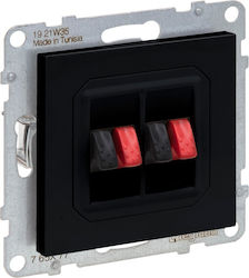Legrand Μηχανισμός Πρίζας σε Μαύρο χρώμα 765377