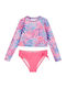 Joyce Kids Swimwear Swimwear Set Fuchsia