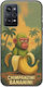 Brainrot Chimpanzini Bananini Realme GT Neo 3T Black TPU Black Silicone