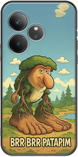 Brainrot Brr Brr Patapim Realme Gt 6 5g Black Tpu Μαύρη Σιλικόνη