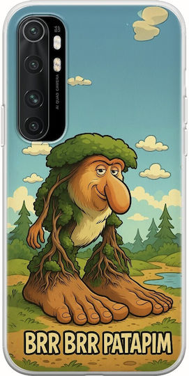 Brainrot Brr Brr Patapim Xiaomi Mi Note 10 Lite Flexible TPU Transparent Silicone