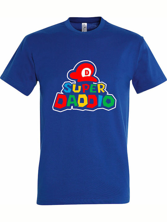 T-shirt Unisex " Super Daddio Super Mario Dad "...