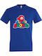 T-shirt Unisex " Super Daddio Super Mario Dad " Royal Blue