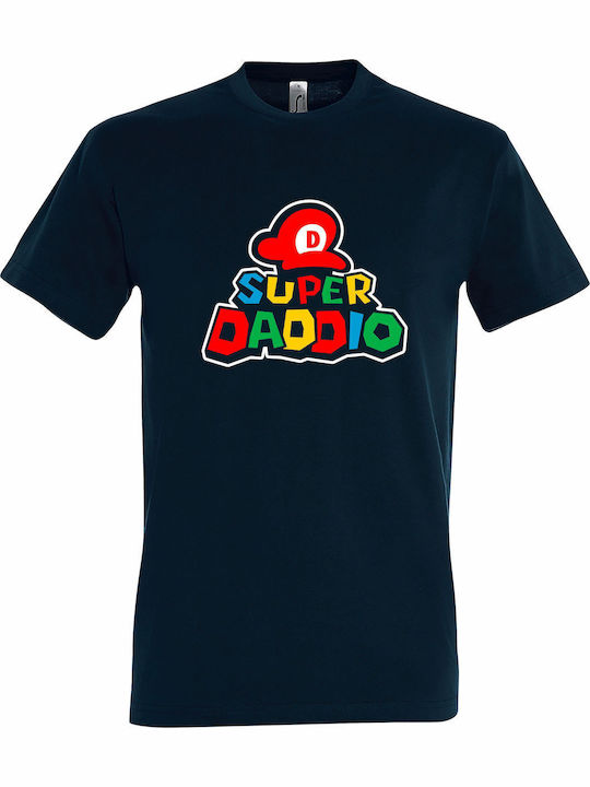 T-shirt Unisex " Super Daddio Super Mario Dad "...