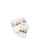 Dimcol Set Babyhandtücher 2 Stück White Gewicht 400gr/m²