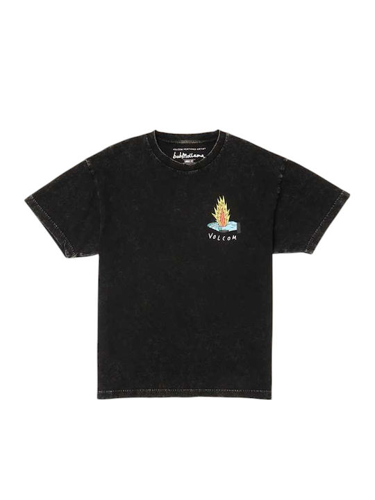 Kids' Shirt Short Sleeve Black Fa Bob Mollema 1