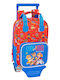 Schulrucksack mit Rollen Paw Patrol Cool Blau Rot 20 x 28 x 8 cm